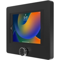 Enceinte de montage pour Tablette - Noir CTA Digital - 9,7 po (246,38 mm) à 11 po (279,40 mm) Support d'écran - 75 x 75 - Compatibilité VESA - 1