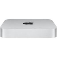 Apple Mac mini MMFJ3T/A Desktop Computer - Apple M2 - 8 GB - 256 GB SSD - Mini PC - Silver - Apple M2 Chip - Mac OS X 13.0 Ventura - IEEE 802.11ax - 150 W