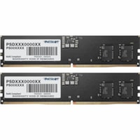 Patriot Memory Signature Line 16GB (2 x 8GB) DDR5 SDRAM Memory Kit - 16 GB (2 x 8GB) - DDR5-5600/PC5-44800 DDR5 SDRAM - 5600 MHz - CL46 - 1.10 V - On-die ECC - Unbuffered - 288-pin - DIMM