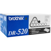 Brother DR520 Replacement Drum Unit - Laser Print Technology - 25000 - Black - 1 Each