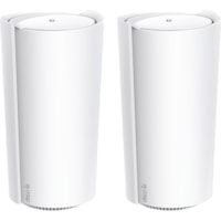 Routeur sans fil Deco XE200 Wi-Fi 6E IEEE 802.11ax Ethernet TP-Link - Triples Bandes - 2,40 GHz Bande ISM - 6 GHz Bande UNII - 16 x Antenne(16 xInterne) - 1,35 Go/s Vitesse sans fil - 3 x Port réseau - 10 Gigabit Ethernet - Bureau