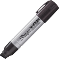 Sharpie Magnum Permanent Markers - Bold Chisel, Extra Wide Marker Point - Black Ink - Felt Tip - 1 Each