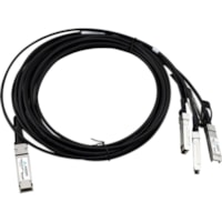 Câble réseau 6.6 pi QSFP28/SFP28 Axiom - 6.6 pi QSFP28/SFP28 Câble réseau pour Périphérique réseau, Routeur, Commutateur - 100 Gbit/s