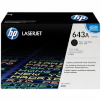 HP 643A (Q5950A) Original Laser Toner Cartridge - Single Pack - Black - 1 Each - 11000 Pages Black