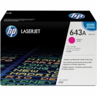 Cartouche toner 643A (Q5953A) D'origine Laser - Packet unique - Magenta - 1 chaque HP - 10 000 pages