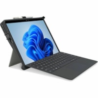 Étui de transport BlackBelt Durci Microsoft SurfacePro 9 Tablette, Stylus Kensington - Résistant aux chocs - Sangle de main