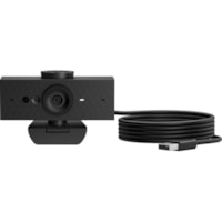 Webcam 625 - 4 Mégapixels - 60 fps - USB Type A HP - 1920 x 1080 Vidéo - Autofocus - 92° Angle - Microphone - Windows 11