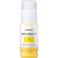 Canon PFI-050 Y Original Inkjet Ink Cartridge - Yellow Pack - 70 mL