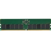 Kingston 16GB DDR5 SDRAM Memory Module - For Workstation - 16 GB - DDR5-4800/PC5-38400 DDR5 SDRAM - 4800 MHz Single-rank Memory - CL40 - 1.10 V - ECC - Unbuffered - 288-pin - DIMM - Lifetime Warranty