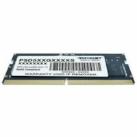 Patriot Memory Module de RAM Signature Line - 8 Go (1 x 8 Go) - DDR5-5600/PC5-44800 DDR5 SDRAM - 5600 MHz Un seul rang Mémoire - CL46 - 1.10 V - Vente au détail - ECC sur matrice - Non tamponnisé - 262-broches - SoDIMM