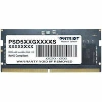 Patriot Memory Module de RAM Signature Line - Pour Notebook - 32 Go - DDR5-5600/PC5-44800 DDR5 SDRAM - 5600 MHz - CL46 - 1.10 V - Vente au détail - ECC sur matrice - 262-broches - SoDIMM