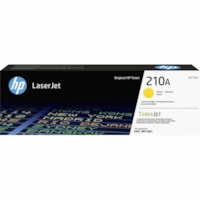 HP - Cartouche toner 210A D'origine Laser - Jaune - 1 chaque