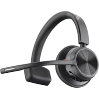 Casque Voyager 4300 UC 4310 Câblé / Sans fil Sur tête, Supra-auriculaire Mono Canal - Noir Poly - Siri, Google Assistant - Mono Canal - USB Type C - Câblé / Sans fil - Bluetooth - 164 pi - 20 Hz à 20 kHz - Sur tête, Supra-auriculaire - Monaural - Supra-aural - 4,9 pi C