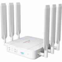 Fortinet FortiExtender FEX-202F 2 SIM Ethernet, Cellular Modem/Wireless Router - 4G - HSPA+, LTE, UMTS - 6 x Antenna(6 x External) - 4 x Network Port - 1 x Broadband Port - USB - PoE Ports - Gigabit Ethernet - Desktop, Wall Mountable