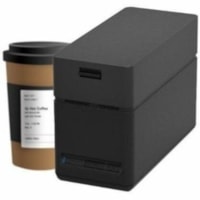 Seiko SLP720RT Single Sided Desktop Direct Thermal Printer - Monochrome - Label Print - USB - USB Host - With Cutter - Black - 2.28" Print Width - 7.87 in/s (200 mm/s) Mono - 203 dpi - 3.15" (80 mm) Label Width - ESC/POS Emulation - For iOS, Android, PC