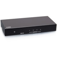 C2G 4-Port HDMI Distribution Amplifier Splitter - 4K 60Hz - 4096 x 2160 - 1 x HDMI In - 4 x HDMI Out - Nickel Plated