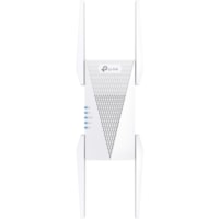 TP-Link RE815XE Tri Band IEEE 802.11 a/b/g/n/ac/ax 5.27 Gbit/s Wireless Range Extender - 2.40 GHz, 5 GHz, 6 GHz - 4 x External Antenna(s) - External - MIMO Technology - 1 x Network (RJ-45) - Gigabit Ethernet - 23 W - Plug-in