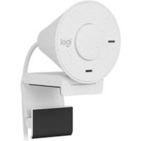 Webcam BRIO 300 - 2 Mégapixels - 30 fps - Blanc cassé - USB Type C Logitech - 1920 x 1080 Vidéo - Focale fixe - 70° Angle - 1x Zoom Numérique - Microphone - Windows