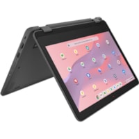 Lenovo - Chromebook 2 en 1 300e Yoga Chromebook Gen 4 82W20003US 11,6 po Écran tactile Convertible - HD - Octa-core (8 c¿urs) (ARM Cortex A76 + Cortex A55) - 4 Go - 32 Go Mémoire Flash - Anglais Clavier - Gris basalte - MediaTek Kompanio 520 Morceau - 1366 x 768 - ChromeOS - ARM - Techn