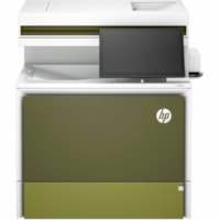 HP LaserJet Enterprise 5800zf Wired Laser Multifunction Printer - Copier/Fax/Printer/Scanner - 45 ppm Color Print - 1200 x 1200 dpi Print - Automatic Duplex Print - Up to 80000 Pages Monthly - Color Flatbed, ADF, CIS Scanner - 600 dpi Optical Scan - Monochrome Fax - Gigabit Ethernet - Apple AirPrint