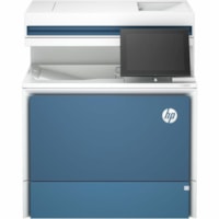 HP LaserJet Enterprise 5800dn Wired Laser Multifunction Printer - Copier/Fax/Printer/Scanner - 45 ppm Color Print - 1200 x 1200 dpi Print - Automatic Duplex Print - Up to 80000 Pages Monthly - Color Flatbed, ADF, CIS Scanner - 600 dpi Optical Scan - Monochrome Fax - Gigabit Ethernet - Apple AirPrint