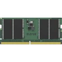 Kingston ValueRAM 64GB (2 x 32GB) DDR5 SDRAM Memory Kit - For Notebook - 64 GB (2 x 32GB) - DDR5-5200/PC5-41600 DDR5 SDRAM - 5200 MHz Dual-rank Memory - CL42 - 1.10 V - Non-ECC - Unbuffered - 262-pin - SoDIMM - Lifetime Warranty