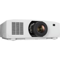 NEC Display PV710UL-W1-13 Ultra Short Throw LCD Projector - 16:10 - Ceiling Mountable - White - High Dynamic Range (HDR) - 1920 x 1200 - Front, Ceiling, Rear, Rear Ceiling, Front Ceiling - 1080p - 20000 Hour Normal Mode - WUXGA - 3,000,000:1 - 7400 lm - HDMI - USB - Network (RJ-45) - Education, Corp