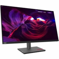 Lenovo ThinkVision P32p-30 32" Class 4K UHD LED Monitor - 16:9 - Raven Black - 31.5" Viewable - In-plane Switching (IPS) Technology - WLED Backlight - 3840 x 2160 - 1.07 Billion Colors - 350 cd/m² - 4 ms - 60 Hz Refresh Rate - HDMI - DisplayPort