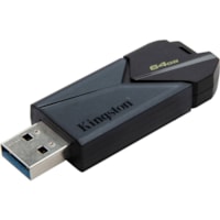 Clé USB DataTraveler Exodia DTXON 64 Go USB 3.2 (Gen 1) Type A - Noir mat Kingston - 64 Go - USB 3.2 (Gen 1) Type A - Noir mat - 5 Année Garantie