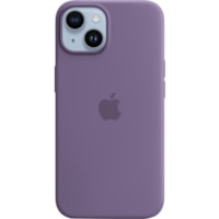 Apple iPhone 14 Silicone Case with MagSafe - Iris - For Apple iPhone 14 Smartphone - Iris - Silky, Soft-touch - Scratch Resistant, Drop Resistant - Silicone, MicroFiber