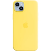 Apple iPhone 14 Plus Silicone Case with MagSafe - Canary Yellow - For Apple iPhone 14 Plus Smartphone - Canary Yellow - Silky, Soft-touch - Scratch Resistant, Drop Resistant - Silicone, MicroFiber