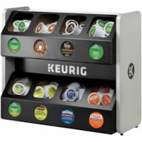 Support porte dossettes à café K-Cup Keurig - Noir - Papier