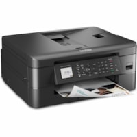 Brother MFC-J1012DW Wireless Inkjet Multifunction Printer - Color - Copier/Fax/Printer/Scanner - 17 ppm Mono/17 ppm Color Print - 6000 x 1200 dpi Print - Automatic Duplex Print - Up to 1000 Pages Monthly - Color Flatbed Scanner - 19200 dpi Optical Scan - Color Fax - Wireless LAN - Wi-Fi Direct - USB