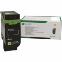 Lexmark Original High Yield Laser Toner Cartridge - Return Program - Yellow Pack - 8800 Pages