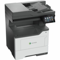 Lexmark MX532adwe Wired & Wireless Laser Multifunction Printer - Monochrome  - Copier/Fax/Printer/Scanner - 46 ppm Mono Print - 1200 x 1200 dpi Print - Automatic Duplex Print - Up to 120000 Pages Monthly - Color Flatbed/ADF Scanner - 600 x 600 dpi Optical Scan - Gigabit Ethernet - Wireless LAN - USB