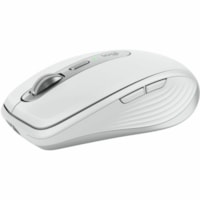 Logitech MX Anywhere 3S Compact Wireless Mouse - Darkfield - Rechargeable - Pale Gray - 1000 dpi - Scroll Wheel - 6 Button(s) - Proprietary Battery Size Battery Supported - 1 Each