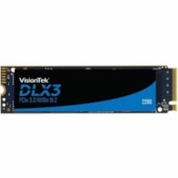 Disque SSD DLX3 256 Go - M.2 2280 Interne - PCI Express NVMe (PCI Express NVMe 3.0 x4) VisionTek - Ordinateur de bureau Appareil compatible - 125 To TBW - 3100 Mo/s Taux de transfer maximale en lecture - 5 Année Garantie