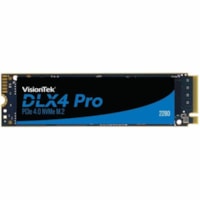 Disque SSD DLX4 Pro 512 Go - M.2 2280 Interne - PCI Express NVMe (PCI Express NVMe 4.0 x4) VisionTek - Ordinateur de bureau Appareil compatible - 250 To TBW - 6750 Mo/s Taux de transfer maximale en lecture - 5 Année Garantie