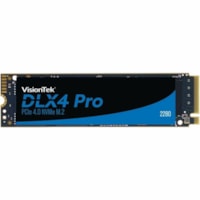 Disque SSD DLX4 Pro 1 To - M.2 2280 Interne - PCI Express NVMe (PCI Express NVMe 4.0 x4) VisionTek - Ordinateur de bureau Appareil compatible - 500 To TBW - 7430 Mo/s Taux de transfer maximale en lecture - 5 Année Garantie