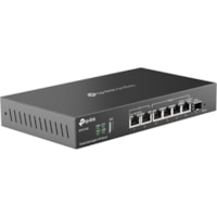 Routeur ER707-M2 TP-Link - 6 Port(s) WAN - Port de gestion - 1 - 2.5 Gigabit Ethernet - IEEE 802.1Q - Bureau, Fixation au mur - 5 Année