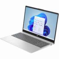 HP 39.6 cm Notebook - Full HD - 1920 x 1080 - (AMD Ryzen 5 7520U Quad-core (4 Core) - 16 GB Total RAM - 16 GB On-board Memory - 1 TB SSD - Natural Silver - AMD Chip - 1920 x 1080 - Windows 11 Home - AMD Radeon Graphics - In-plane Switching (IPS) Technology - Front Camera/Webcam - 11.50 Hours Battery