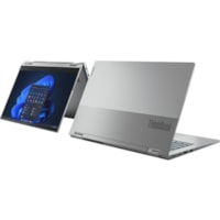 Portable 2 en 1 ThinkBook 14s Yoga G3 IRU 21JG001GCA 14 po Écran tactile Convertible - Full HD - (Intel Core i7 13e Gén i7-1355U) - 16 Go - 512 Go SSD - Français, Anglais Clavier - Gris Lenovo - Intel Morceau - 1920 x 1080 - Windows 11 Pro - Intel Iris Xe Graphics - Technologie IPS - A