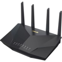 ASUS RT-AX5400 Wireless Router - ASUS RT-AX5400 Dual Band WiFi 6 Extendable Router, Lifetime Internet Security Included, Instant Guard, Advanced Parental Controls, Built-in VPN, AiMesh Compatible, Gaming & Streaming, Smart Home