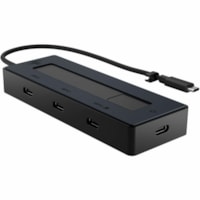 HP Docking Station - for Notebook - USB Type C - 1 Displays Supported - 4K - 3840 x 2160 - 4 x USB Ports - 4 x USB Type-C Ports - USB Type-C - Wired - Windows 10, Windows 11, iPadOS, ChromeOS, Android, macOS - 65W - Portable