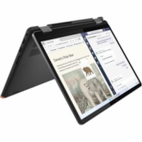 Lenovo - Portable 2 en 1 13w Yoga Gen 2 82YR0008US 13,3 po Écran tactile Convertible - WUXGA - (AMD Ryzen 3) - 4 Go - 128 Go SSD - Anglais (USA) Clavier - Noir de Tonnerre - AMD Morceau - 1920 x 1200 - Windows 11 Pro - AMD Radeon Graphics - Technologie IPS - Appareil photo/Webcam - IEEE 802.11ax Nor