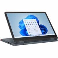 Lenovo 500w Yoga Gen 4 82VQ000EUS 12.2" Touchscreen Convertible 2 in 1 Notebook - WUXGA - Intel N-Series N100 - 4 GB - 128 GB SSD - English Keyboard - Slate Gray - Intel Chip - 1920 x 1200 - Windows 11 Pro Education - Intel UHD Graphics - In-plane Switching (IPS) Technology - Front Camera/Webcam - I