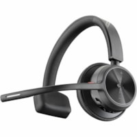 Casque Voyager 4300 UC 4310 Câblé / Sans fil Sur tête, Supra-auriculaire Mono Canal - Noir Poly - Certification Microsoft Teams - Google Assistant, Siri - Mono Canal - USB Type A - Câblé / Sans fil - Bluetooth - 298,6 pi (91 m) - 20 Hz à 20 kHz - Sur tête, Supra-auricu