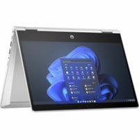 HP - Portable 2 en 1 Pro x360 435 G10 13,3 po Écran tactile Convertible - Full HD - (AMD Ryzen 3) - 8 Go - 256 Go SSD - Anglais, Français Clavier - Aluminium argent - AMD Morceau - 1920 x 1080 - Windows 11 Pro - AMD Radeon Graphics - Bright view, Technologie IPS - IEEE 802.11ax Norme du r&eac