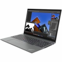 Ordinateur Portable ThinkPad T16 Gen 2 21HH001LUS 16po - WUXGA - (Intel Core i5 13e Gén i5-1345U) - Technologie vPro - 16 Go - 512 Go SSD - Anglais Clavier - Gris orage Lenovo - Intel Morceau - 1920 x 1200 - Windows 11 Pro - Intel Iris Xe Graphics - Technologie IPS - Appareil photo/Webcam - I