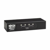 Boîtier de commutation KVM B006-VU4-1 Tripp Lite by Eaton - 4 Ordinateur(s) - 1 Utilisateur(s) local - QXGA - 2048 x 1536 - 2 - 2 x USB - 5 x VGA - Bureau